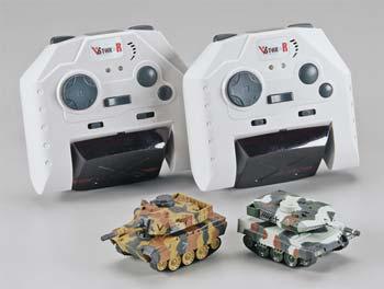 VS Abrams NTC/Leopard Winter IR Battle Tank Set