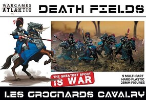 Wargames 28mm Death Fields- Les Grognards Cavalry & Horses (9)