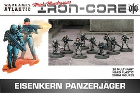 Wargames Iron Core Eisenkern Panzerjager (20) Plastic Model Multipart Military Figures Kit #mm2