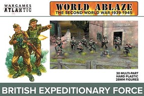 Wargames 28mm World Ablaze WWII 1939-45- British Expeditionary Force (30)