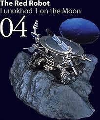 Royal-Museum Lunokhod 1 on The Moon The Red Robot Space Program Plastic Model Kit #10004