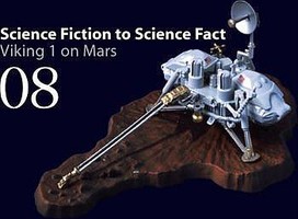 Royal-Museum Viking 1 on Moon Science Fiction To Fact Space Program Plastic Model Kit #10008