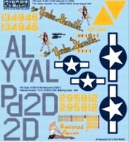 Warbird B26 Yankee Guerrilla, Rationed Passion Plastic Model Aircraft Decal 1/48 Scale #148085 Warbird B26 Yankee Guerrilla, Rationed Passion Plastic Model Aircraft Decal 1/48 Scale #148085