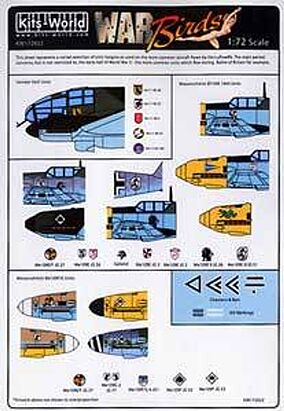 Warbird 1/72 Luftwaffe Geschwader Insignia (26 Designs) Warbird 1/72 Luftwaffe Geschwader Insignia (26 Designs)