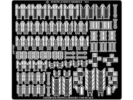 White-Ensign 1/200 Assorted Ladders for Various Ships White-Ensign 1/200 Assorted Ladders for Various Ships