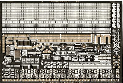 White-Ensign USS Enterprise Detail Set for TAM Plastic Model Ship Accessory 1/350 Scale #3522