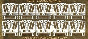 White-Ensign SBD3 Detail Set for 10 Aircraft Plastic Model Aircraft Accessory 1/350 Scale #3532 White-Ensign SBD3 Detail Set for 10 Aircraft Plastic Model Aircraft Accessory 1/350 Scale #3532