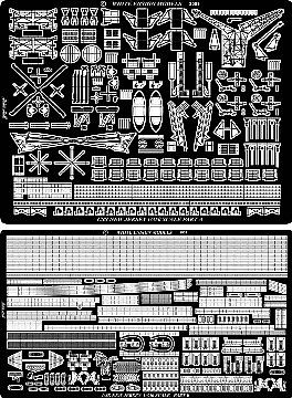 White-Ensign Modern USS New Jersey Detail Set for TAM Plastic Model Ship Accessory 1/350 Scale #3535