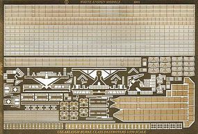 White-Ensign Arleigh Burke Class Destroyer Detail Set Plastic Model Ship Accessory 1/350 Scale #3550 White-Ensign Arleigh Burke Class Destroyer Detail Set Plastic Model Ship Accessory 1/350 Scale #3550