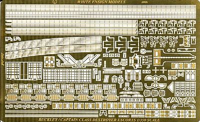 White-Ensign Buckley Destroyer Escort/Captain Frigate Detail Plastic Model Ship Accessory 1/350 #3594