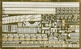 White-Ensign Buckley Destroyer Escort/Captain Frigate Detail Plastic Model Ship Accessory 1/350 #3594 White-Ensign Buckley Destroyer Escort/Captain Frigate Detail Plastic Model Ship Accessory 1/350 #3594