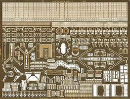 White-Ensign Prinz Eugen/Hipper Heavy Cruiser Detail Set Plastic Model Ship Accessory 1/400 Scale #4003 White-Ensign Prinz Eugen/Hipper Heavy Cruiser Detail Set Plastic Model Ship Accessory 1/400 Scale #4003
