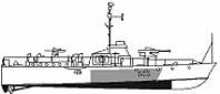 White-Ensign Vosper 73 Type II MTB532 Motor Boat 1945 Plastic Model Torpedo Boat Kit 1/350 Scale #ns1