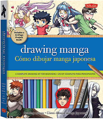 WalterFoster Drawing Manga (Japanese Animation) Kit