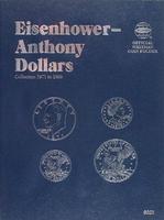 Whitman Eisenhower & Anthony Dollars 1971-1999 Coin Collecting Book and Supply #030709023x