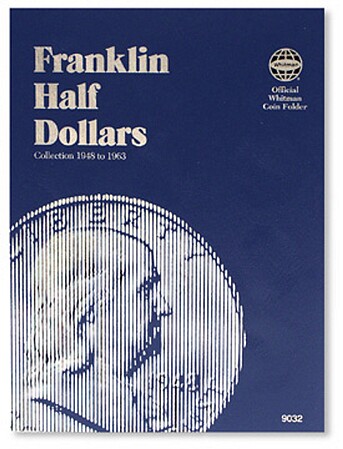 Whitman Franklin Half Dollars 1948-1963 Coin Folder Coin Collecting Book and Supply #0307090329