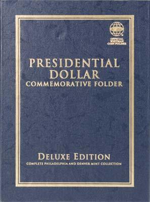 Whitman Presidential Dollar Commemorative 2007-2016 Coin Collecting Book and Supply #0794823823