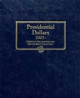 Whitman Presidential Dollars 2007 Complete Philadelphia & Denver Mint Collection Album Whitman Presidential Dollars 2007 Complete Philadelphia & Denver Mint Collection Album
