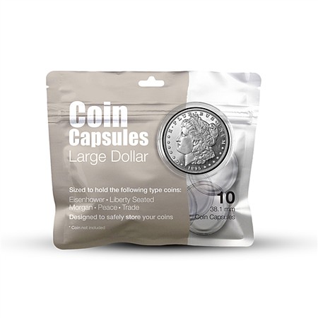 Whitman Large Dollar Coin Capsule (10)
