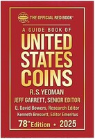 Whitman 2025 78th Edition Guide Book of United States Coins Red Book (ETA April)