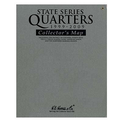 Whitman Gray Folder SSQ/Territories AP Coin Collecting Book and Supply #8hrs2776t