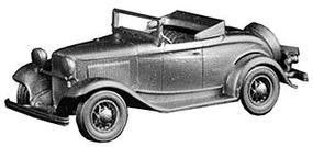 Wheel-Works 1932 Ford Roadster (Top Down) Kit HO Scale Model Vehicle #96105 Wheel-Works 1932 Ford Roadster (Top Down) Kit HO Scale Model Vehicle #96105