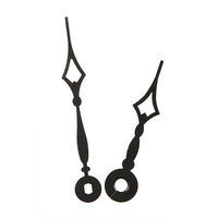 Walnut-Hollow Black Clock Hands 2.69'' Clock Making Accessory #1007b Walnut-Hollow Black Clock Hands 2.69'' Clock Making Accessory #1007b