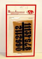 Walnut-Hollow 3/4'' Black Arabic Numerals (Set of 12) Clock Making Accessory #12 Walnut-Hollow 3/4'' Black Arabic Numerals (Set of 12) Clock Making Accessory #12