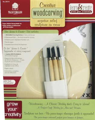 Walnut-Hollow Creative Woodcarving Kit II