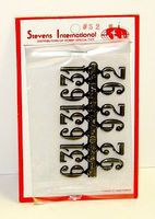 Walnut-Hollow 3/4'' Gold Arabic Numerals (Set of 4) Clock Making Accessory #52 Walnut-Hollow 3/4'' Gold Arabic Numerals (Set of 4) Clock Making Accessory #52