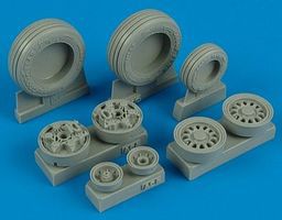 Wheeliant F16I Michelin Weighted Wheels for ACY Plastic Model Aircraft Accessory 1/32 Scale #132006 Wheeliant F16I Michelin Weighted Wheels for ACY Plastic Model Aircraft Accessory 1/32 Scale #132006