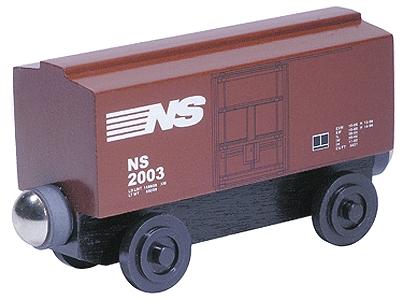 Whittle Toy Company Wooden Toy Train- Box Car -- Norfolk Southern