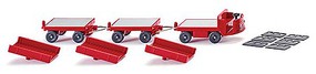 Wiking Elctrc Cart w/Trailers