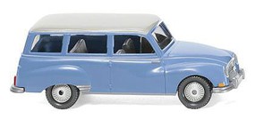 Wiking 1963 Auto Union 1000 Universal Station Wagon Assembled Blue, White