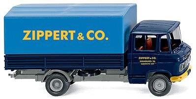Wiking Mercedes-Benz L 408 Low-Side Delivery Truck Assembled HO Scale Model Railroad Vehicle #27101
