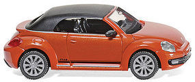 Wiking 2010s Volkswagen Beetle Convertible Assembled HO Scale Model Railroad Vehicle #2848 Wiking 2010s Volkswagen Beetle Convertible Assembled HO Scale Model Railroad Vehicle #2848