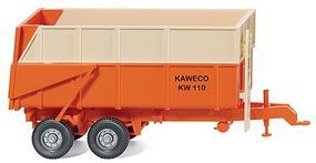 Wiking Kaweco KW 110 Agricultural Dump Trailer Assembled HO Scale Model Railroad Vehicle #38702 Wiking Kaweco KW 110 Agricultural Dump Trailer Assembled HO Scale Model Railroad Vehicle #38702