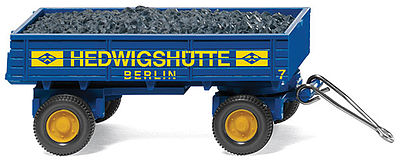 Wiking Coal Trailer Hedwigshutte HO Scale Model Railroad Vehicle #40001