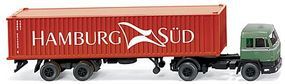 Wiking Bussing BS16 Trailer Trck HO-Scale