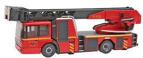 Wiking Emergency Mercedes Benz Econic Metz DL32 Fire Engine HO Scale Model Railroad Vehicle #62703