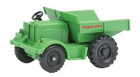 Wiking Zettelmeyer Dumper (Tipper) Truck Wimo Bau (Green) HO Scale Model Railroad Vehicle #65703