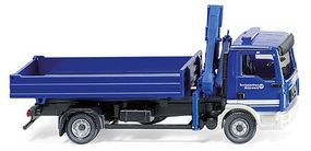 Wiking MAN TGL Low-Side Truck with Cargo Crane TES HO Scale Model Railroad Vehicle #69319 Wiking MAN TGL Low-Side Truck with Cargo Crane TES HO Scale Model Railroad Vehicle #69319