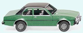 Wiking Opel Ascona B 2-Door Hardtop (Metallic Jade Green) HO Scale Model Railroad Vehicle #8003 Wiking Opel Ascona B 2-Door Hardtop (Metallic Jade Green) HO Scale Model Railroad Vehicle #8003