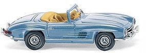 Wiking Mercedes-Benz 300 SL Roadster Convertible HO Scale Model Railroad Vehicle #83407 Wiking Mercedes-Benz 300 SL Roadster Convertible HO Scale Model Railroad Vehicle #83407