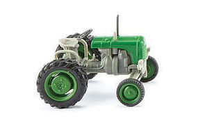 Wiking Steyr 80 Tractor Green HO Scale Model Railroad Vehicle #87649 Wiking Steyr 80 Tractor Green HO Scale Model Railroad Vehicle #87649