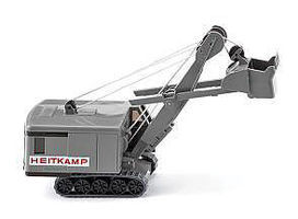 Wiking Menck Excavator Heitkamp HO Scale Model Railroad Vehicle #89705 Wiking Menck Excavator Heitkamp HO Scale Model Railroad Vehicle #89705