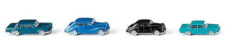Wiking 4 Classic Passenger Cars - N-Scale