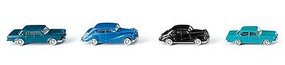 Wiking 4 Classic Passenger Cars N-Scale Wiking 4 Classic Passenger Cars N-Scale