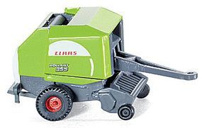 Wiking Machinery Round Hay Bailer Claas Rollant 355 Rotocut N Scale Model Railroad Vehicle #95902 Wiking Machinery Round Hay Bailer Claas Rollant 355 Rotocut N Scale Model Railroad Vehicle #95902