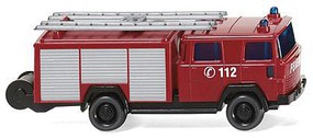 Wiking 1968 Magrius LF 16 Fire Truck Assembled Fire Department (red, white, German Lettering) N-Scale Wiking 1968 Magrius LF 16 Fire Truck Assembled Fire Department (red, white, German Lettering) N-Scale